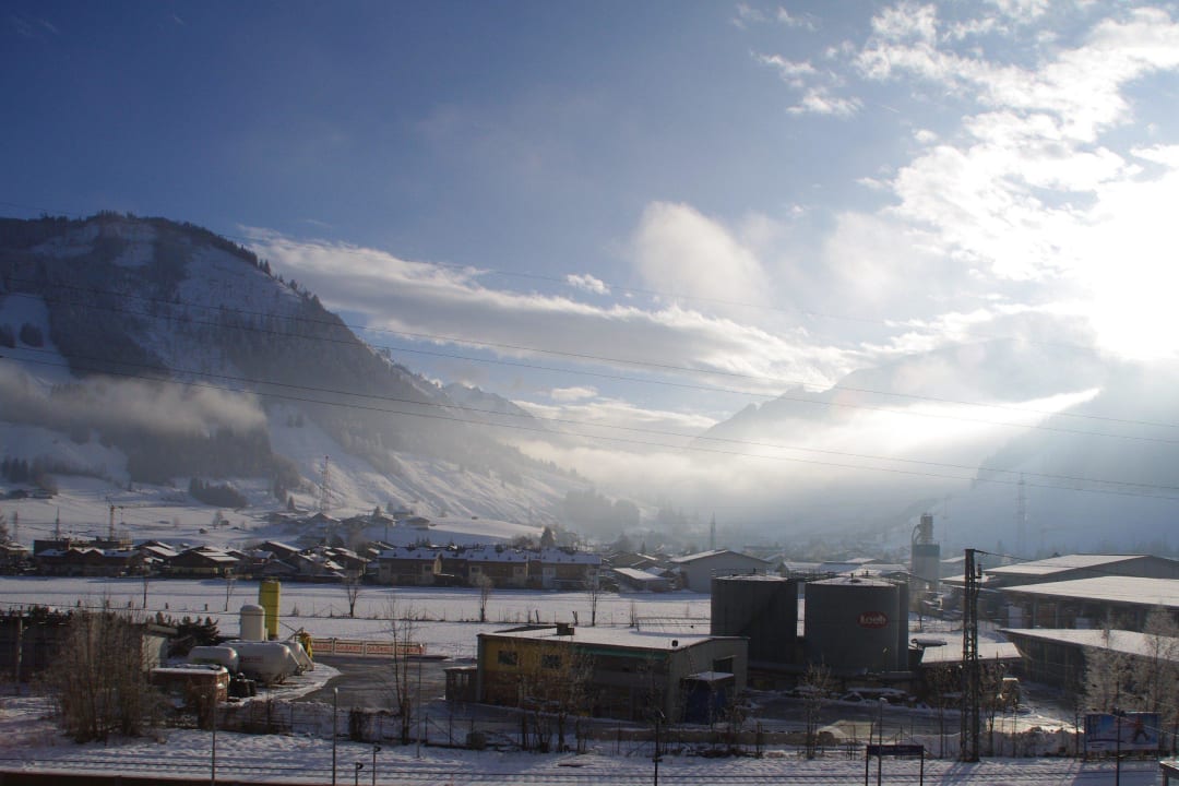 Ausblick aus einem Zimmer Hotel Post