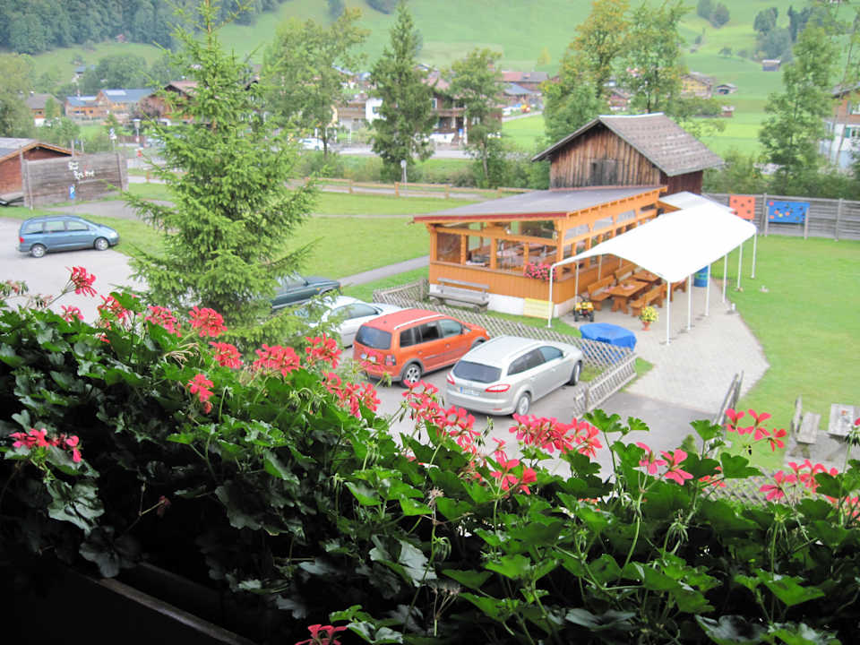 Blick aus luftiger Höhe Pension & Ferienwohnung Solaria