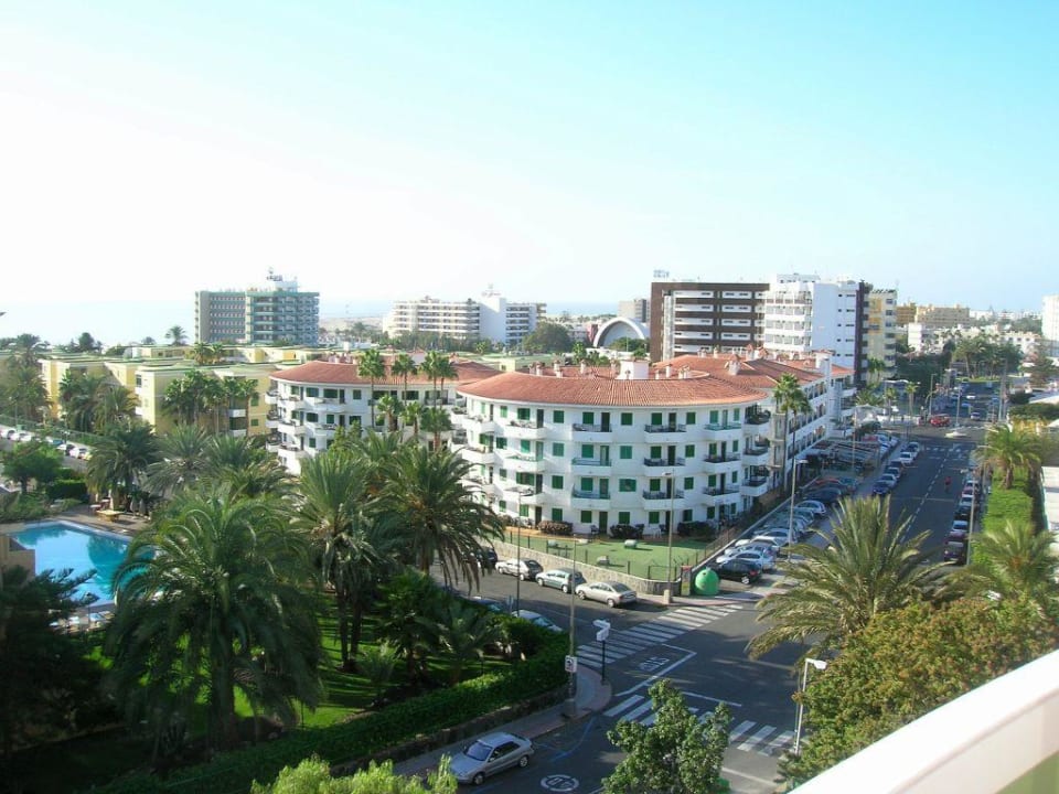 Blick vom Balkon Abora Buenaventura by Lopesan Hotels