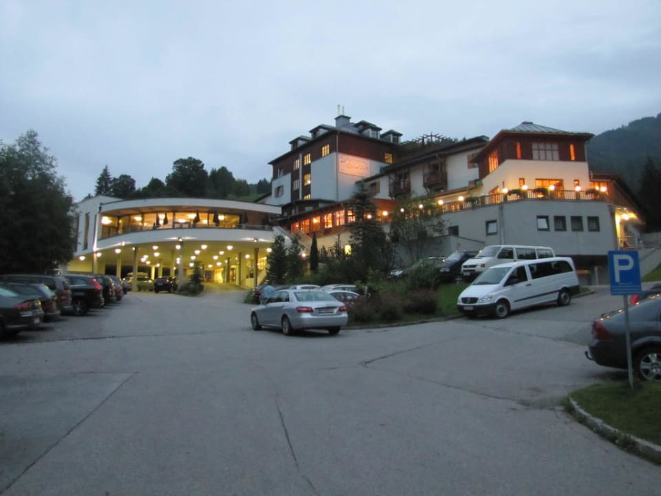 Es wird Abend am Sporthotel Sporthotel Wagrain