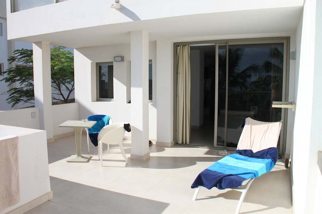 Terrasse von Zimmer 240 R2 Bahía Playa Design Hotel & Spa - Adults Only