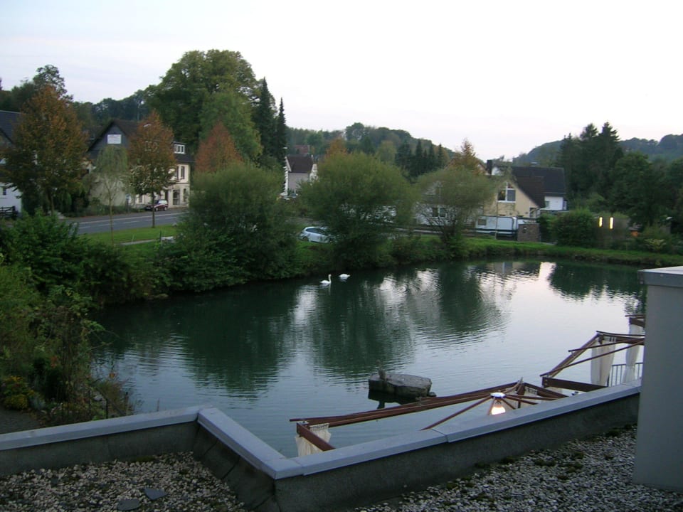 Blick aus dem Fenster Hotel Malteser Komturei