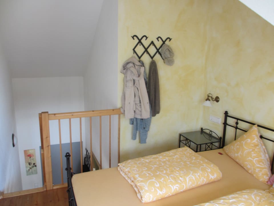 FamZimmer - obere Etage mit Doppelbett Hotel Arndt Garni