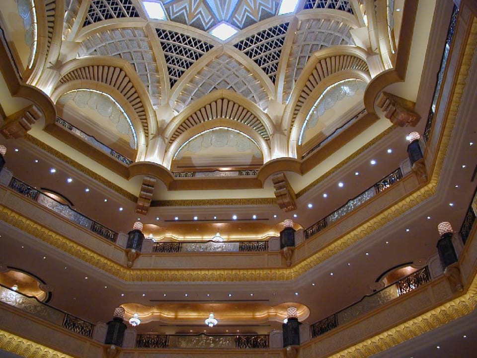 Kuppel der Lobby Emirates Palace Mandarin Oriental