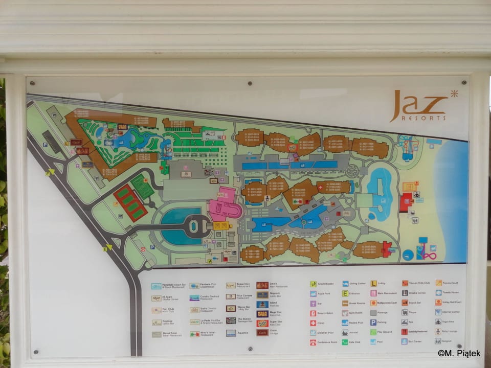 Plan JAZ Aquamarine Resort