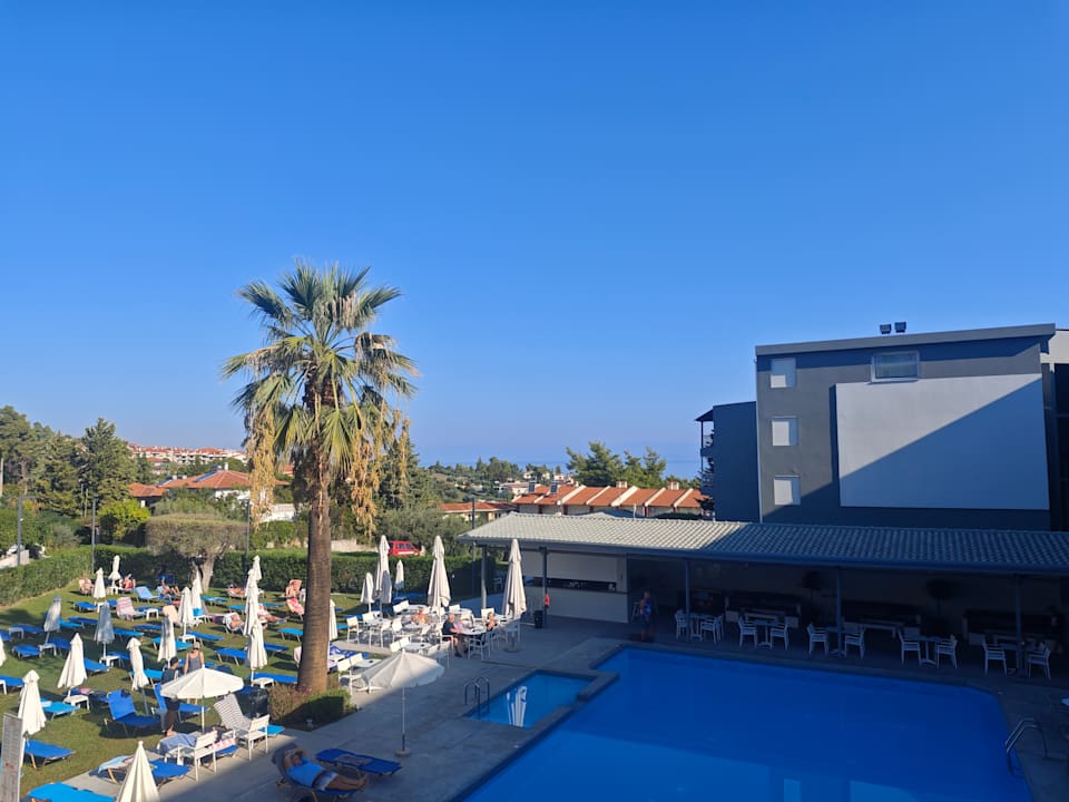 Ausblick Hotel Kriopigi