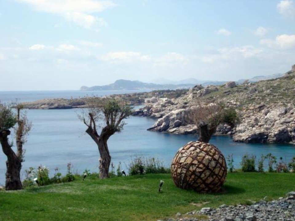 Aussicht von der Hotelanlage Hotel Kalithea Horizon Royal