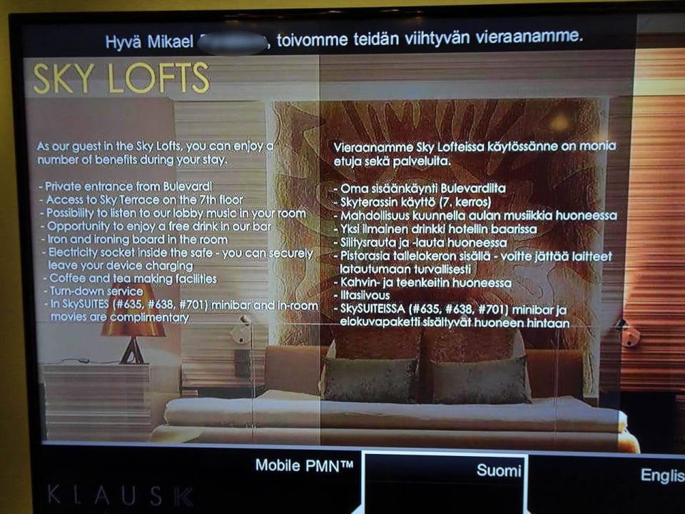 Sky Suite #638 Hotel Klaus K