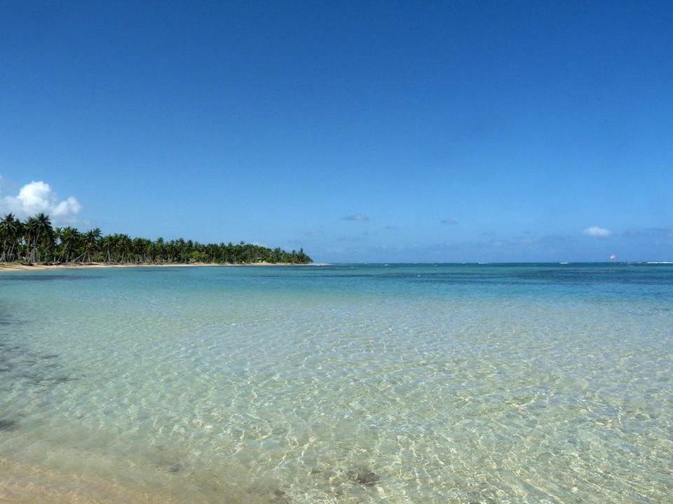 Blick von der Beachbar Bahia Principe Grand El Portillo
