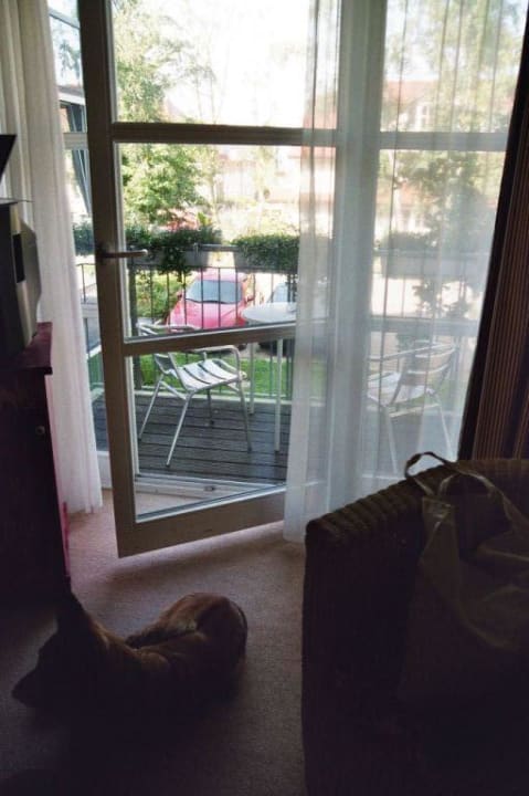 Blick aus dem Wohnzimmer Dorint Strandresort & Spa Ostseebad Wustrow