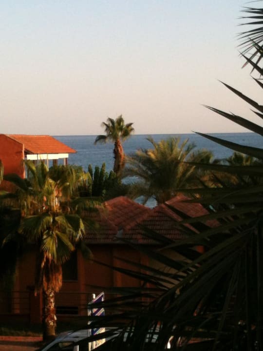 Ausblick aus dem zweiten Stock Büyük Hotel