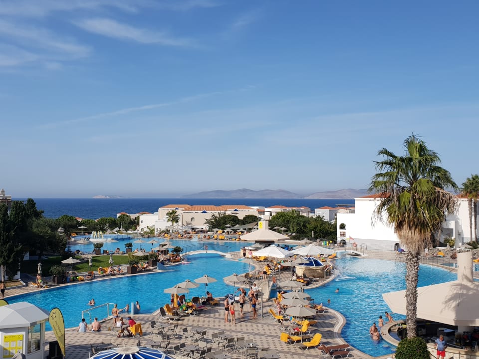 Ausblick Atlantica Marmari Palace