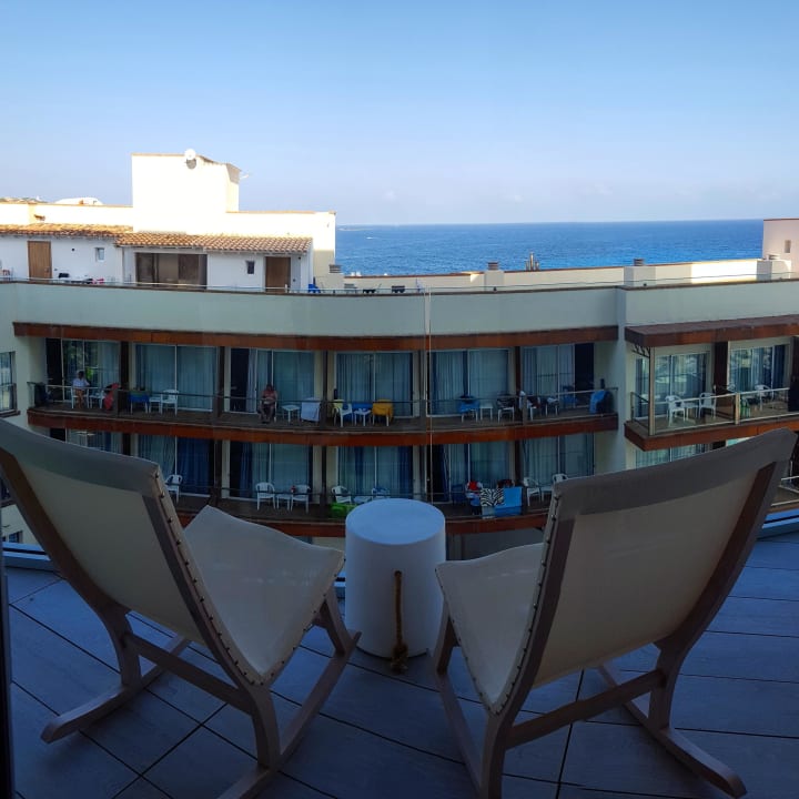 Balkon mit Meerblick  Son Moll Sentits Hotel & Spa