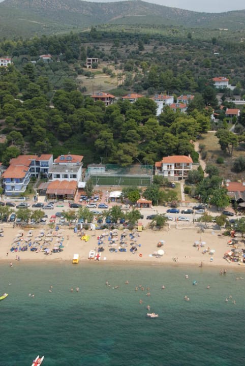 Airfoto Melissa - Psakoudia Hotel Melissa Gold Coast