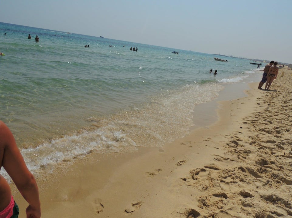 Strand immer sauber Hotel Nesrine