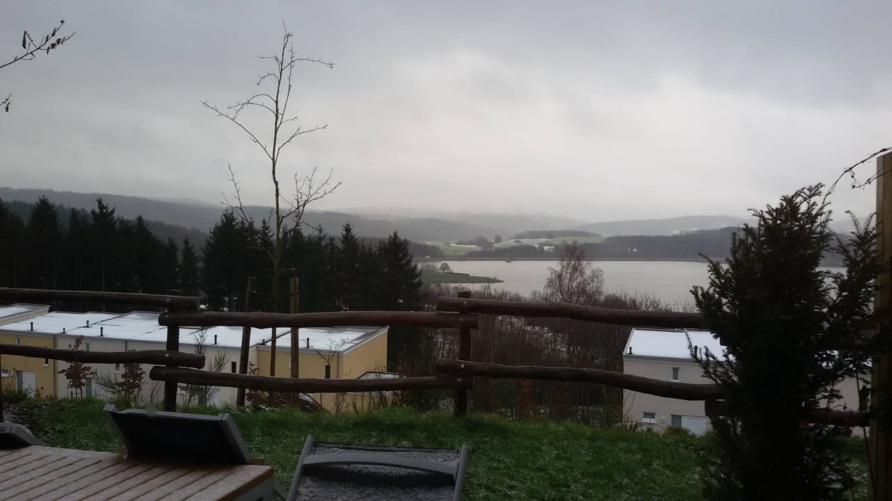 Blick auf den See Center Parcs Park Bostalsee