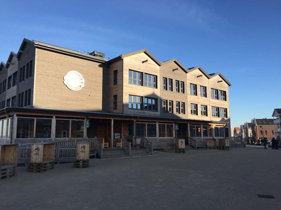 Außenansicht Bretterbude Heiligenhafen