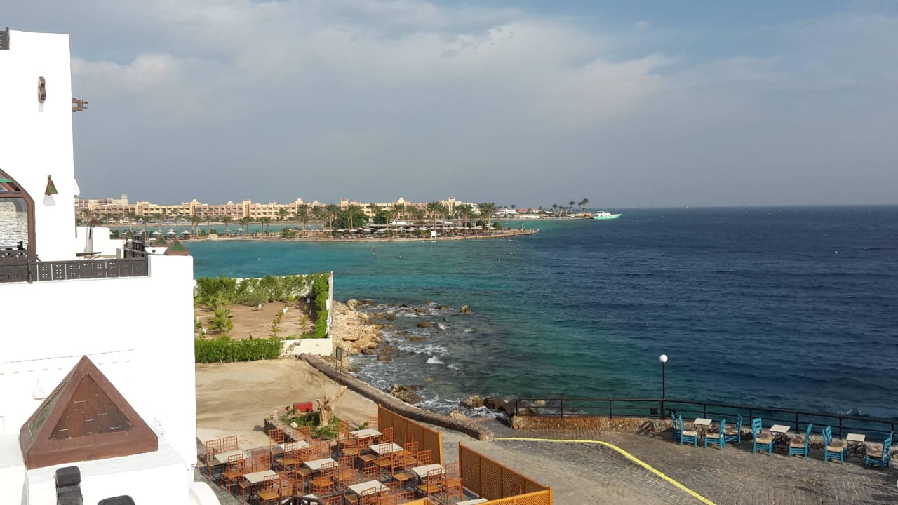 Blick von der Terrasse Arabella Azur Resort
