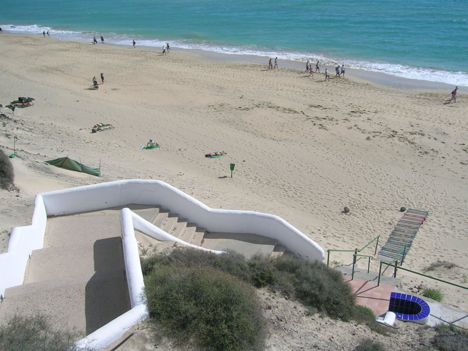 Blick vom Club auf den Strand Aldiana Club Fuerteventura
