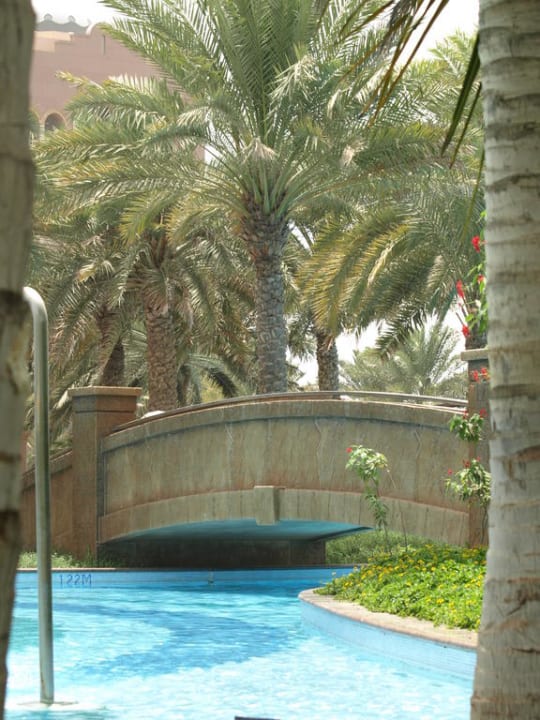 Bridge over fresh water Emirates Palace Mandarin Oriental