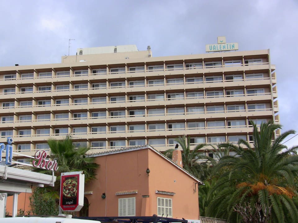 Ansicht Hotel vom Strand  Valentin Reina Paguera