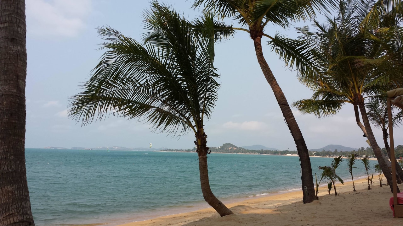 Blick zum Strand Santiburi Koh Samui