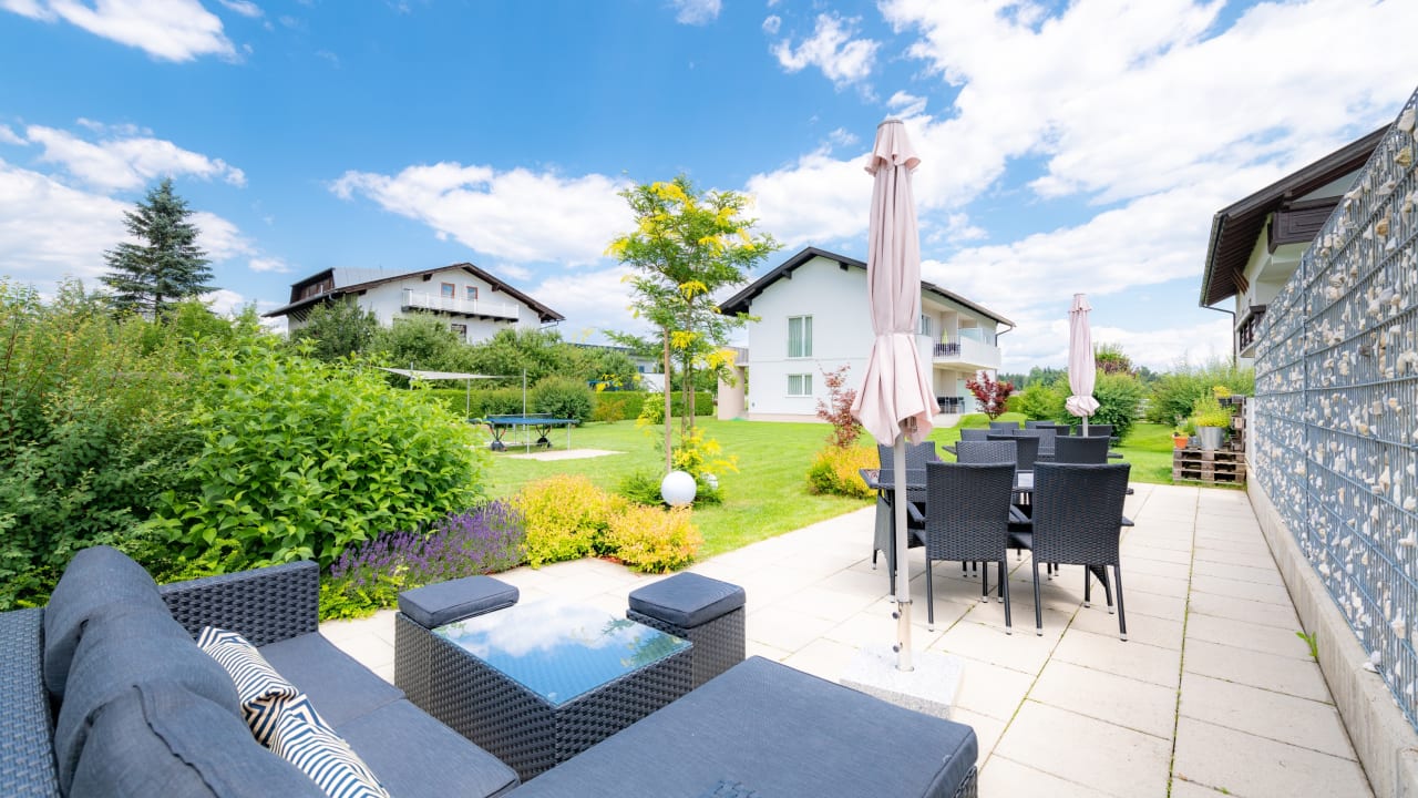 Gartenanlage Ferienwohnungen Scheiber