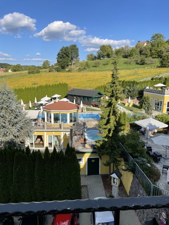 Ausblick Schlössl Hotel Kindl