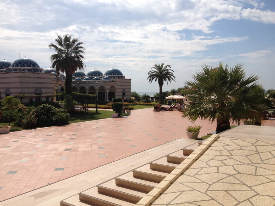 Blick vom Frühstückstisch Ali Bey Club