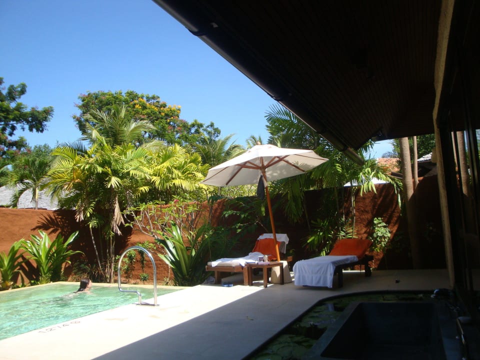 Schöner Baumbestand im Villenbereich verteilt Sheraton Hua Hin Pranburi Villas