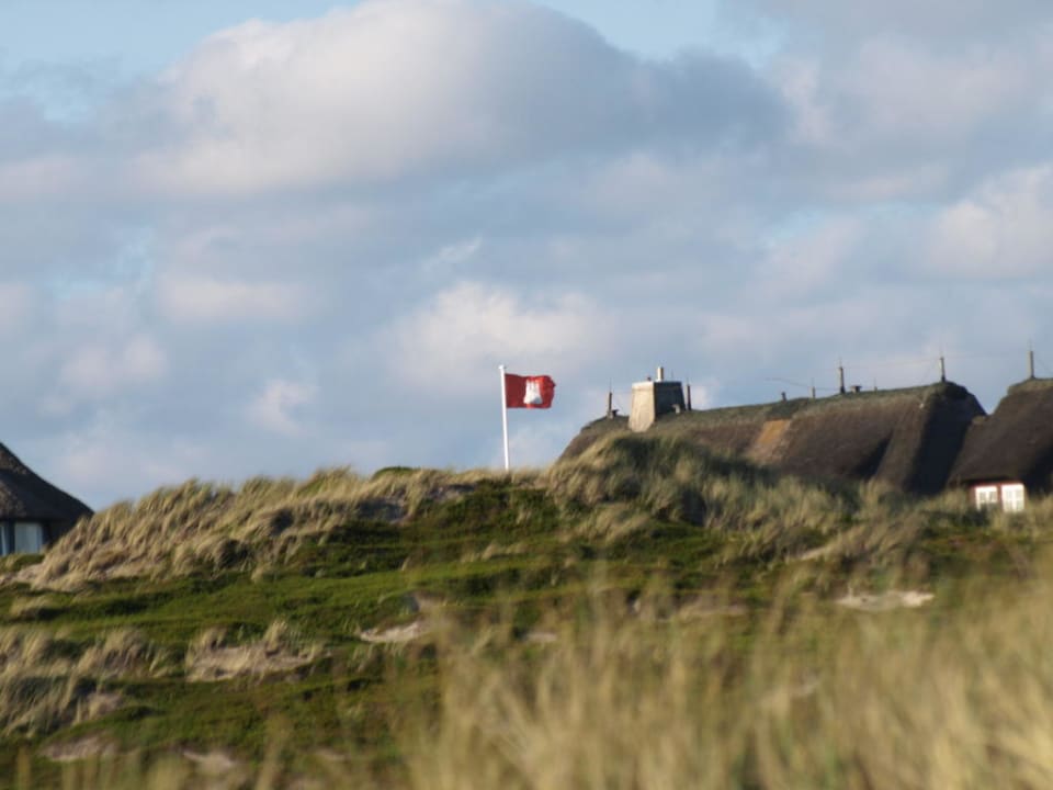 Blick auf Dünen Dünenhotel Alt-Rantum