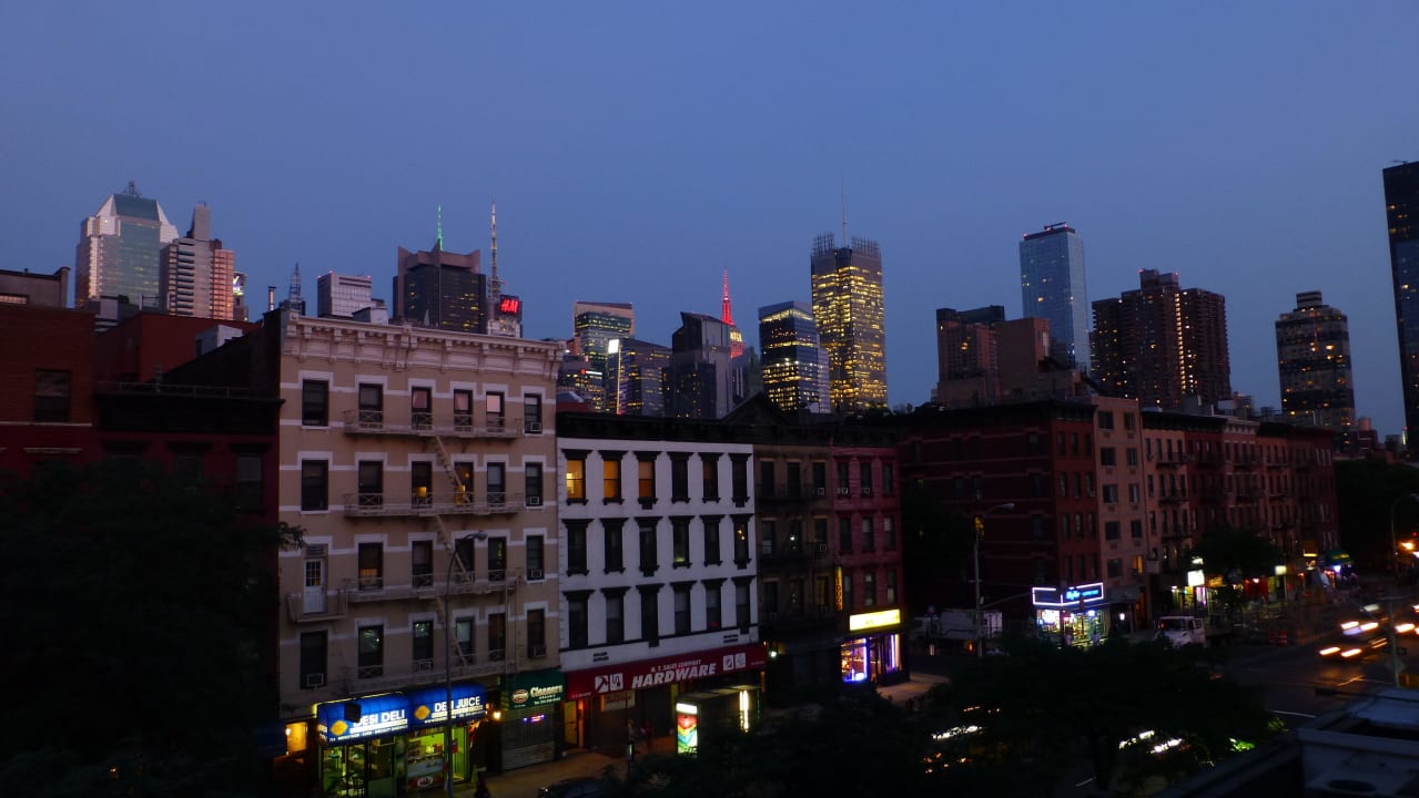 Blick aus Zimmer 411 The Skyline Hotel New York