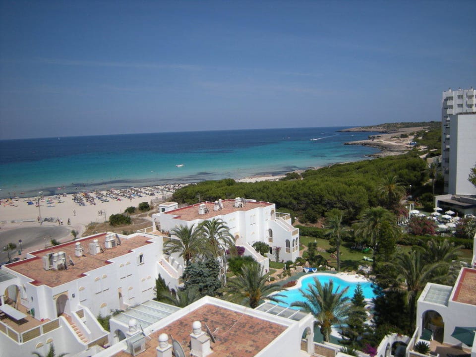 Ausblick 6. Etage Hipotels Bahia Grande