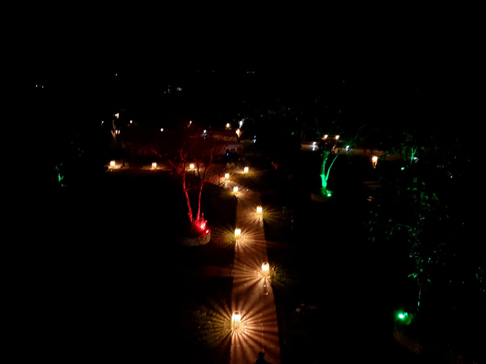 Gartenanlage Hill Rock Goa