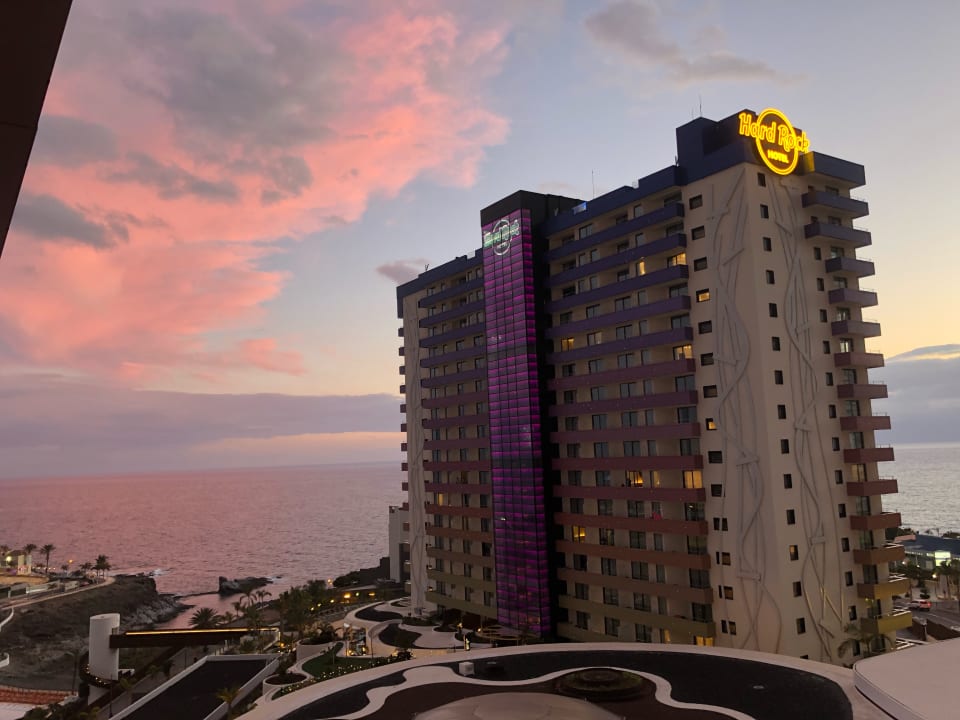 Blick vom Balkon Hard Rock Hotel Tenerife
