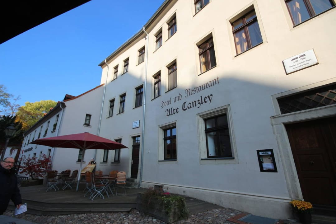 Ansicht von der Schlosslirche Hotel Alte Canzley