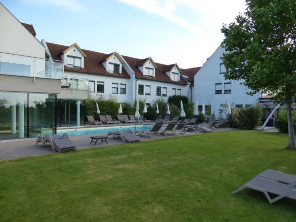 Innenhof Hotel Nationalpark