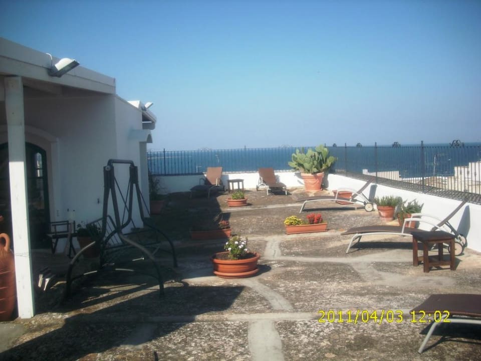 Meerblick von der Dachterrasse Bed & Breakfast Palazzo Senape de Pace