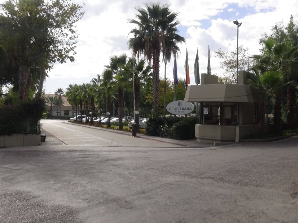 Zufahrt zum Hotel Club Tuana Fethiye
