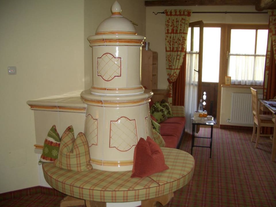 Der schöne Kamin Hotel Alpin Spa Tuxerhof