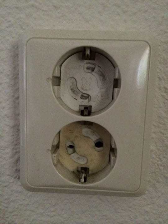 Steckdose mit Kindersicherung Center Parcs Park Nordseeküste