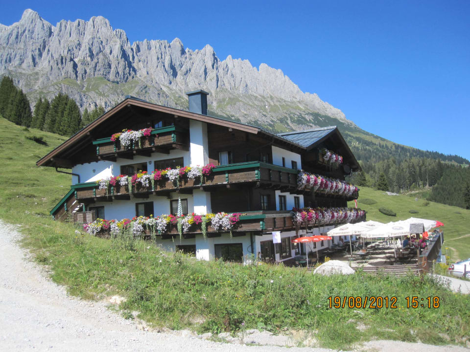 Und von der anderen Seite Alpengasthof Hotel Kopphütte