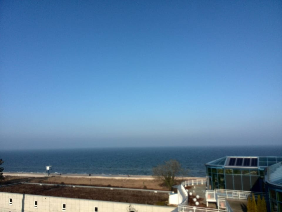 Blick vom Balkon Hotel Kaiserhof Heringsdorf