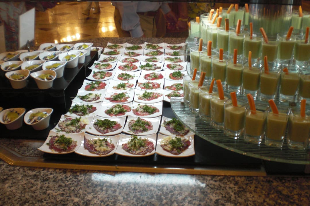 Leckere Vorspeisen Hotel Riu Palace Maspalomas Adults Only