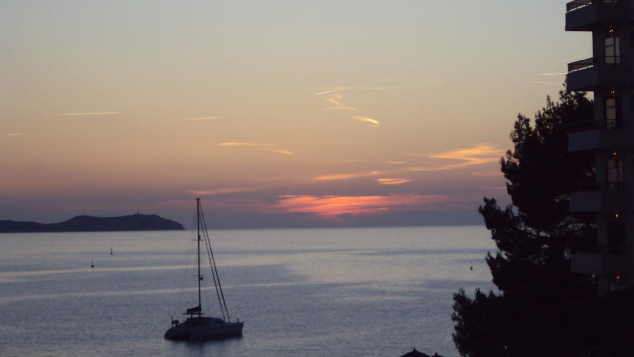 Ausblick auf die Bucht vor dem Hotel Hotel Osiris