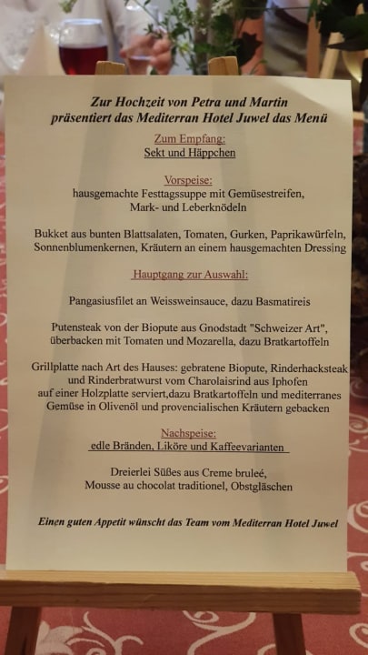 Gastro Mediterran Hotel Juwel