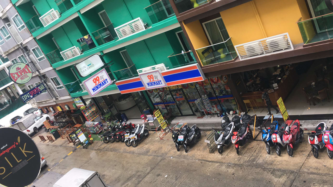 Ausblick Hotel Hemingways Silk