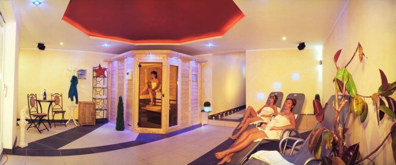Wellnessbereich mit Sauna Frühstückspension Anja