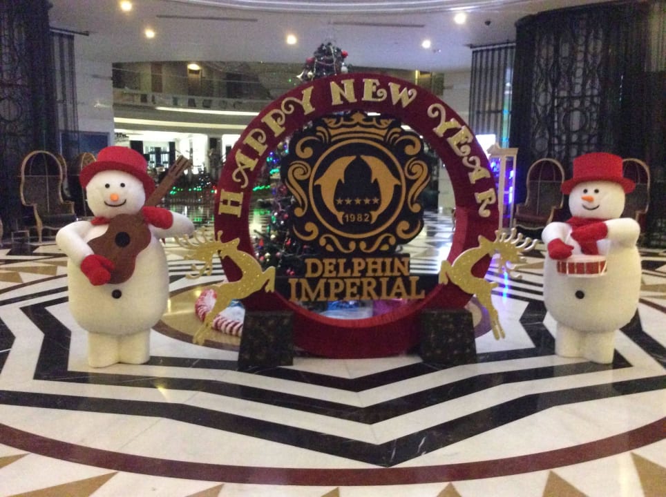 Schöne Adventdeko Hotel Delphin Imperial