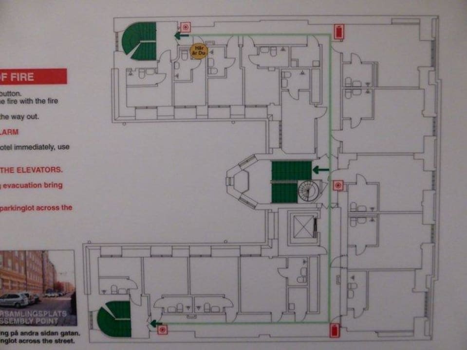 Układ pokojów-obok mojego wygląda, że jest mniejszy Best Western Hotel Karlaplan